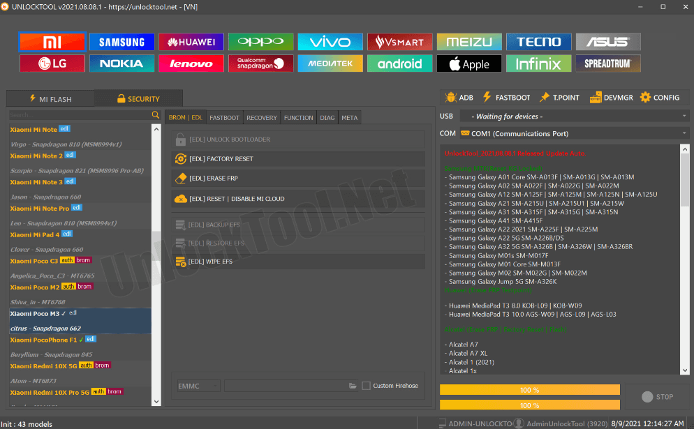  A visual guide on how to use unlocktool for frp on MediaTek devices