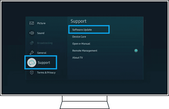 Update Smaet TV System