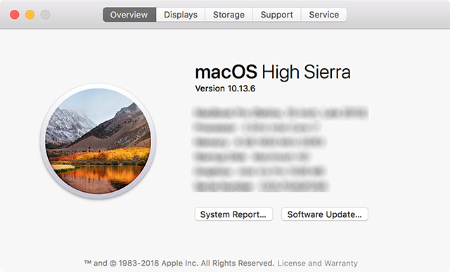 Update the Mac