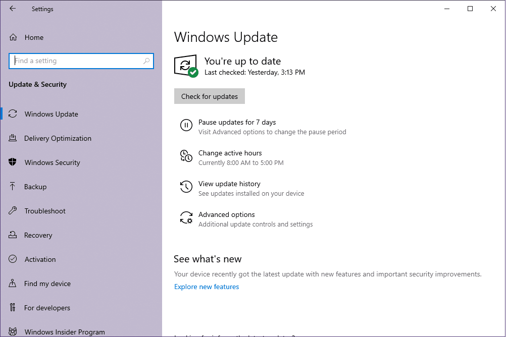 Update Windows 10 to the Latest Version