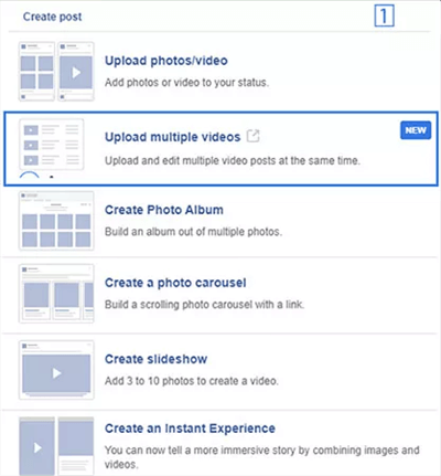 Upload Videos on Facebook