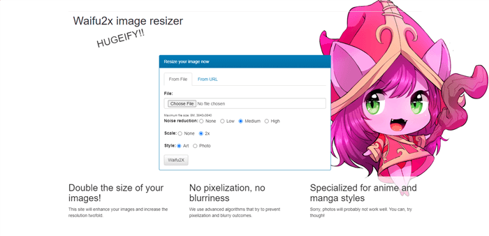 Upscale Your Anime with Waifu2x