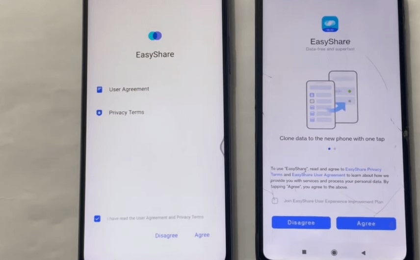 Use Easy Share APP to Transfer APP