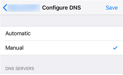 Use iCloud Bypass DNS Servers