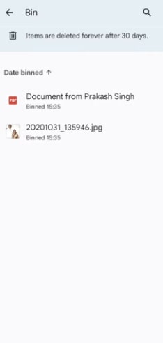 Use Search Bar to Find Your Photos