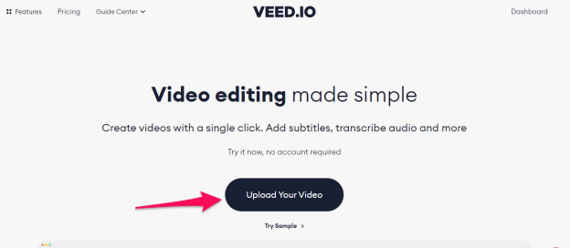 Upload Your Video on VEED