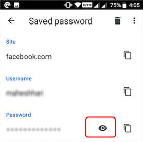 How to See My Password Once I'm Logged into Facebook