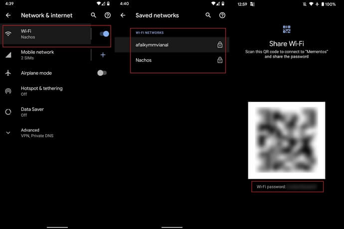 View Saved Wi-Fi Passwords on Android without Root