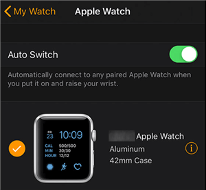 Unpair An Apple Watch From The iPhone