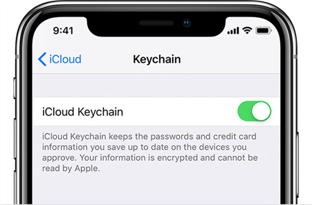 View WiFi Passwords in iCloud Keychain