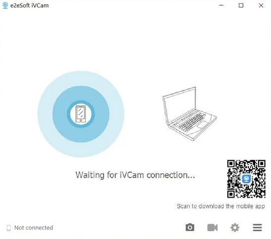 Wait for iVCam Connection