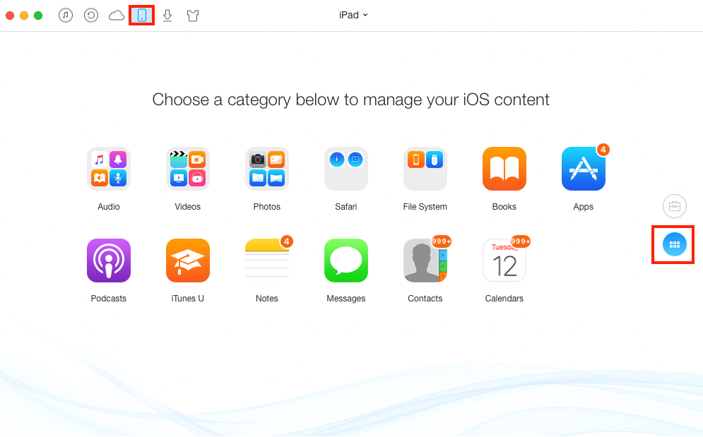How to Add HD Videos on iPad without iTunes – Step 1