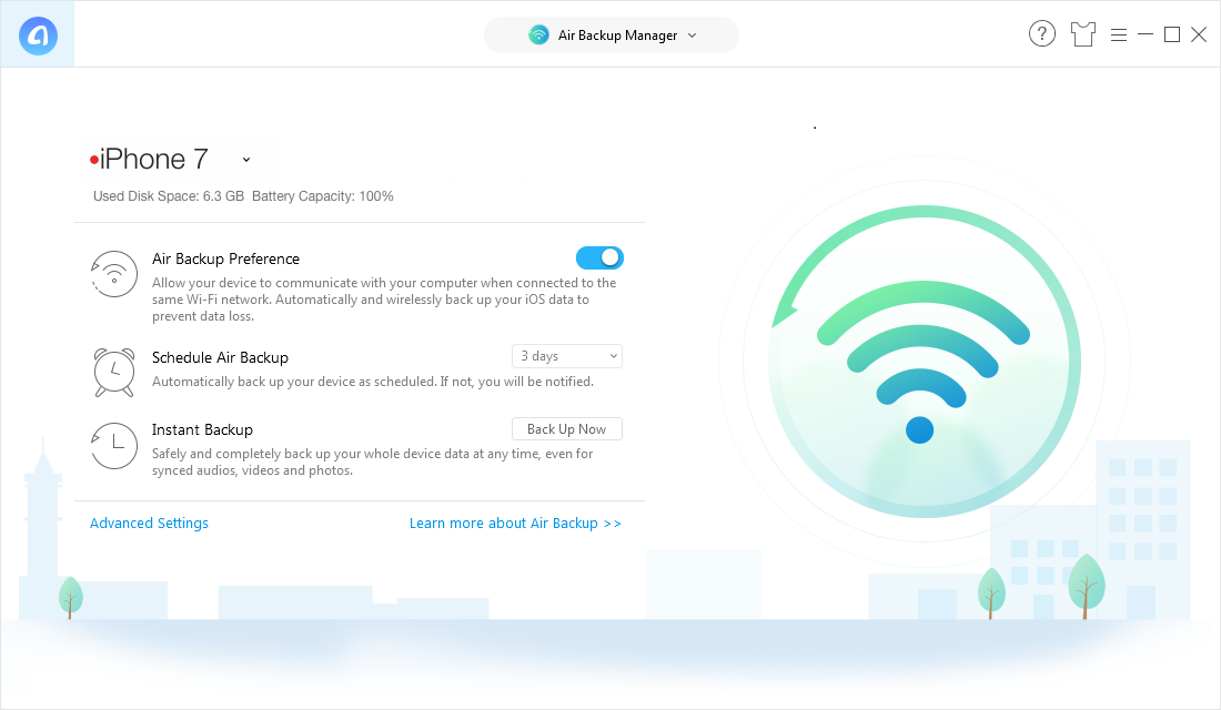 How to Automatically Backup iPhone - Step 1
