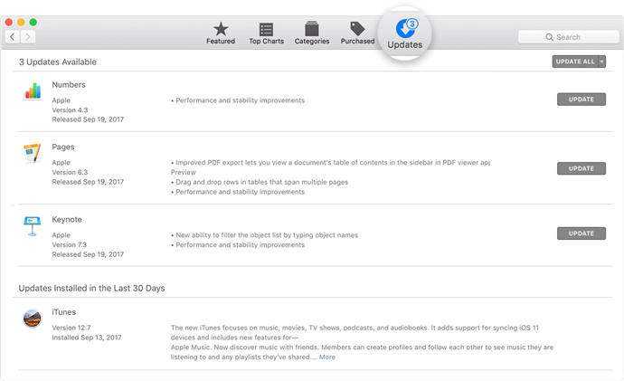 Update iTunes in Earlier macOS