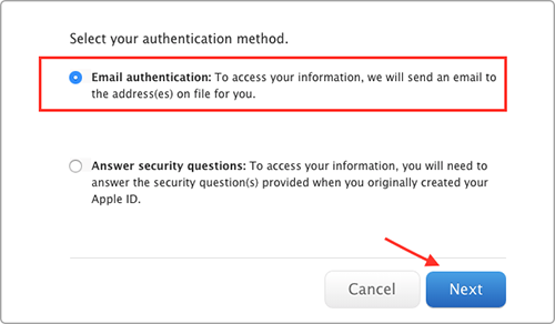 How to Reset Apple ID Password – Method 1