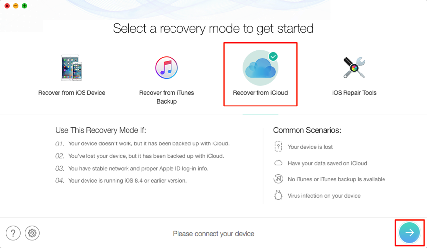 How to Selectively Restore WhatsApp from iCloud – Step 2