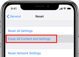 WhatsApp Won't Send Pictures on iPhone via Reset iPhone Settings