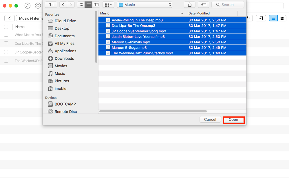 How to Transfer Music from Computer to iPhone – Step 3