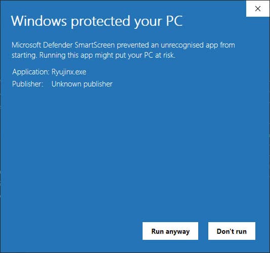 Windows Defender Prompt