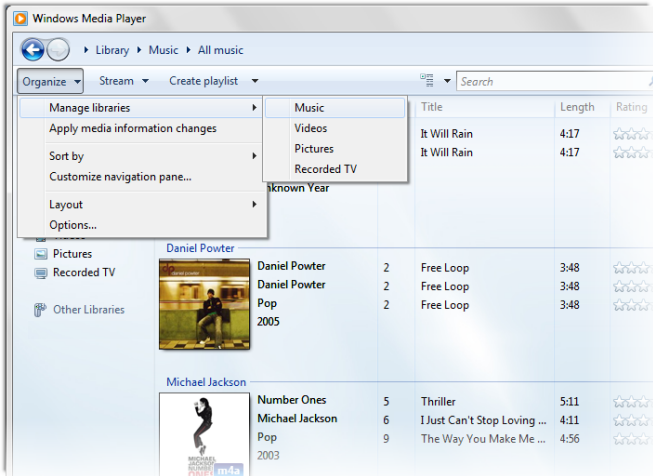 download free music to windows media player