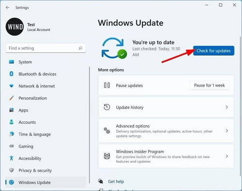 windows-update-menu-lenovo-laptop-camera-not-working