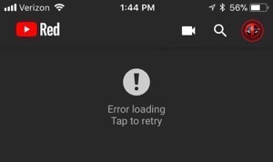 How To Fix YouTube Error Loading Tap To Retry On IPhone