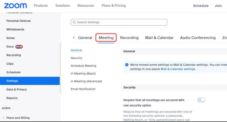 Click In Meeting (Basic)