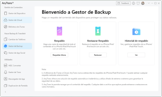 Escritorio con iconos