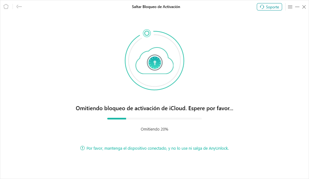 Omitir bloqueo de activación de iCloud