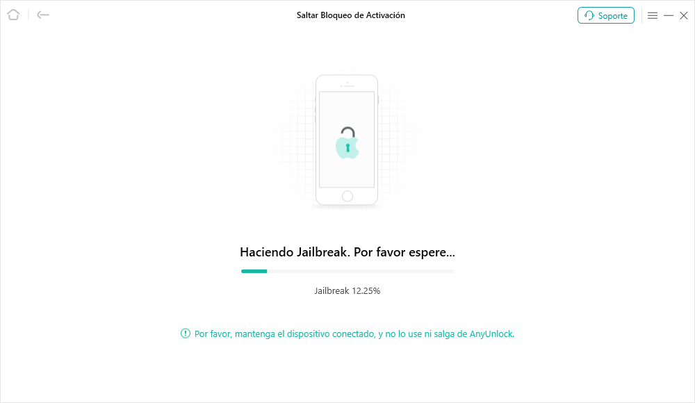 Haz jailbreak al dispositivo