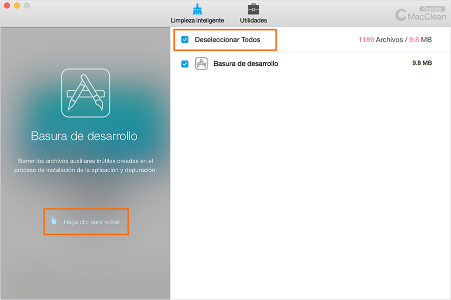 Comprobar archivos específicos