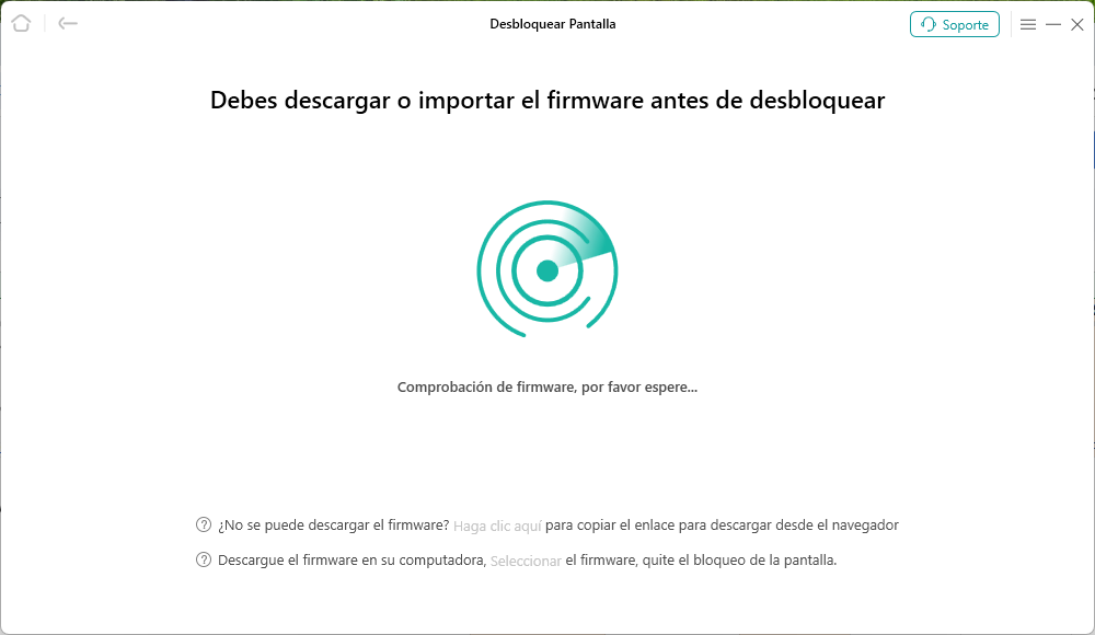 Obtener el firmware