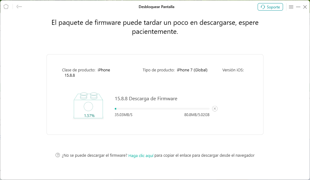 La descarga se ha completado