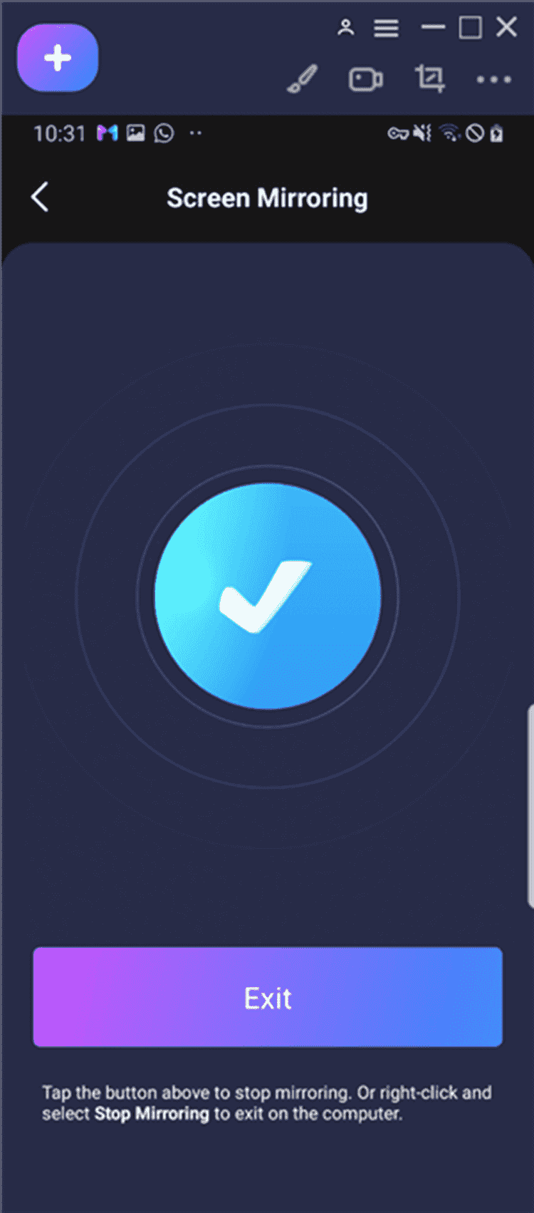 Duplicar Android a PC con éxito