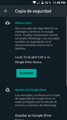 ¿Se puede pasar datos de WhatsApp de Android a iPhone con Copia de Seguridad?
