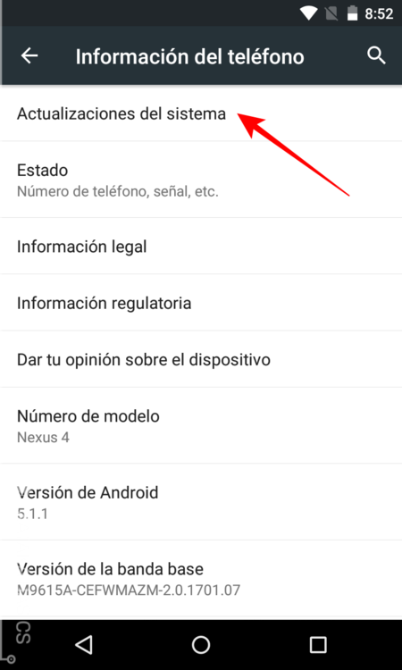 Cómo actualizar el sistema operativo Android