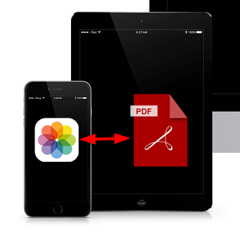 ¿Cómo convertir una imagen a pdf en iphone?