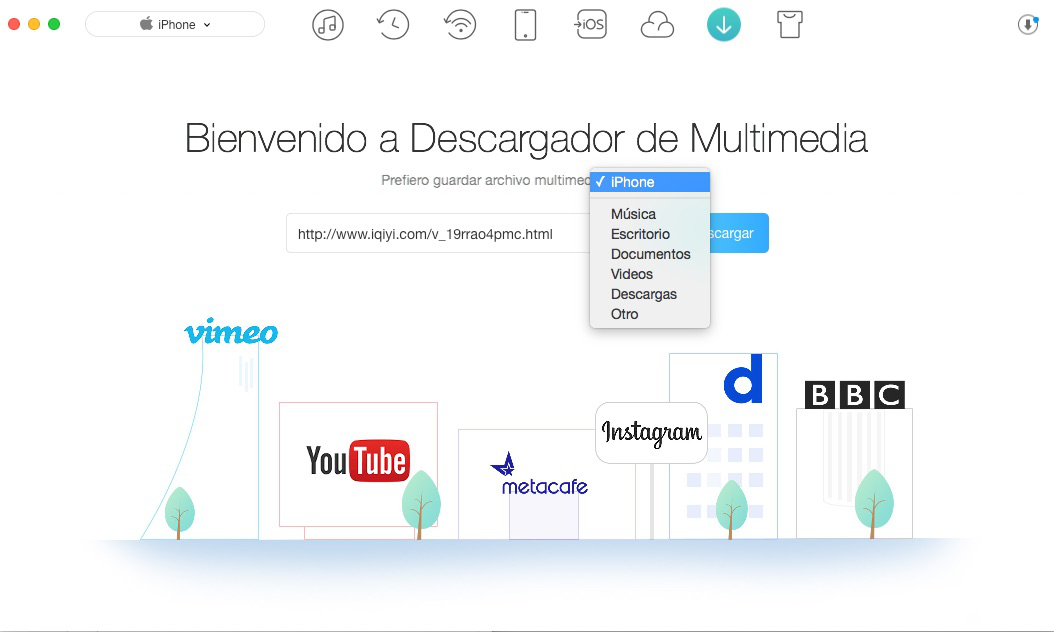 Cómo Descarga Videos de YouTube al iPhone – Paso 2