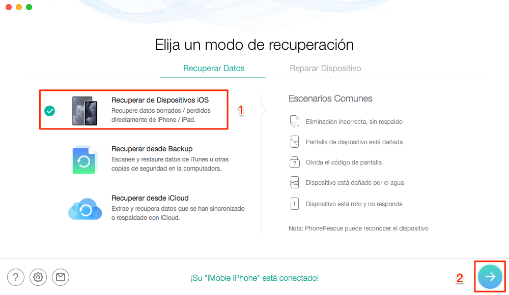 Como Recuperar La Informacion De Un Iphone Dañado