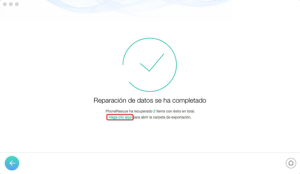Recuperar los mensajes borrados en tu iPhone - Paso 4