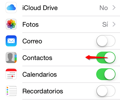 Cómo recuperar los contactos de iCloud – Paso 3