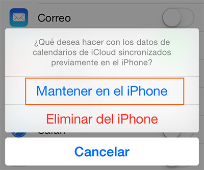 Cómo recuperar los contactos de iCloud – Paso 4