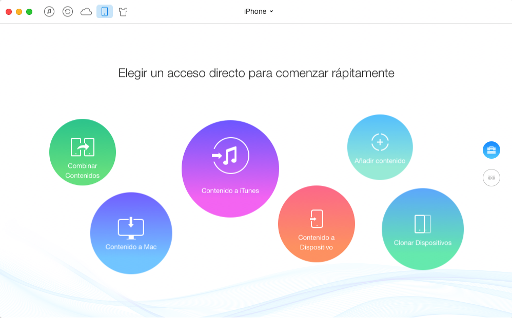 Cómo transferir los contactos a mi nuevo iPhone desde el viejo - Paso1