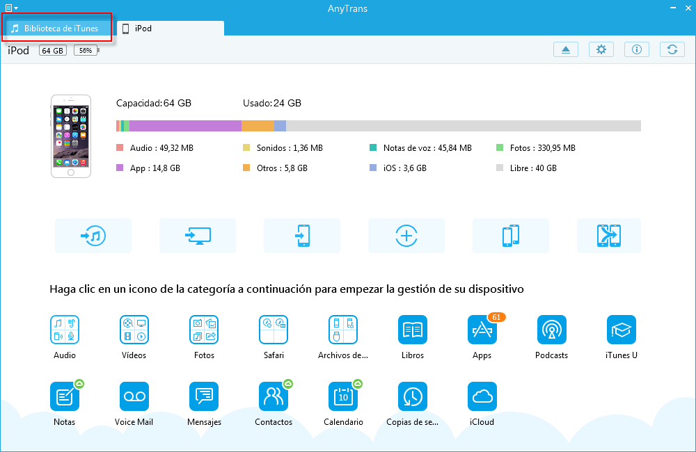 Cómo transferir música de iTunes para el iPod - Paso 1