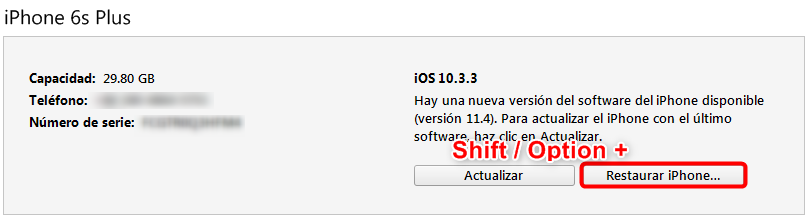 Cómo volver a iOS 12