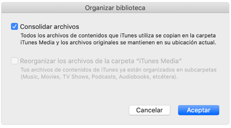 Con iTunes