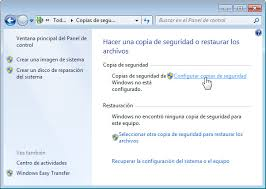 Recuperar archivos borrados del PC mediante copia de seguridad