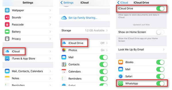 Hacer copia de seguridad WhatsApp iPhone con iCloud