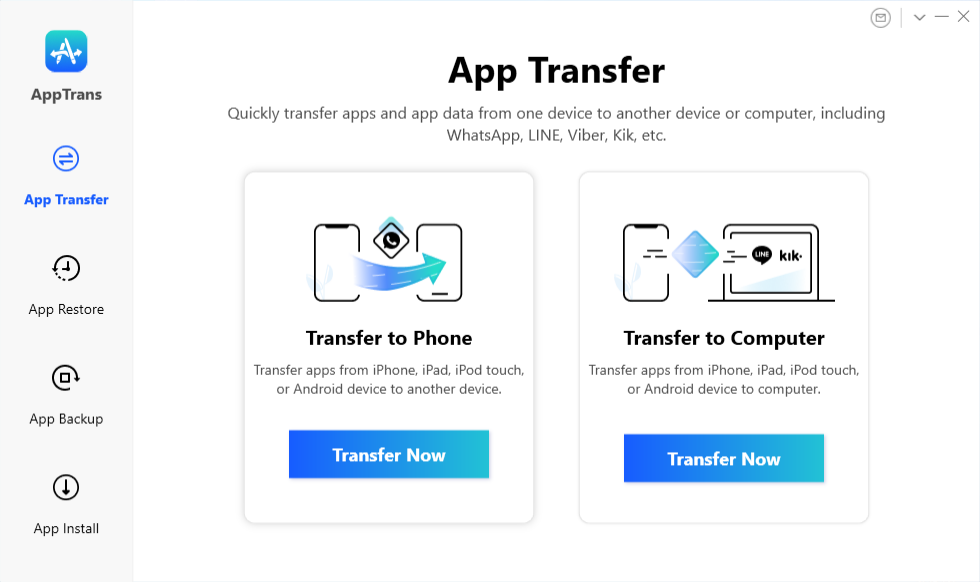 Haz click en Transfer Now bajo Transfer to Phone - Cómo pasar WhatsApp de iPhone a Android