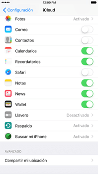 Eliminar Cuenta de iCloud en su iPhone